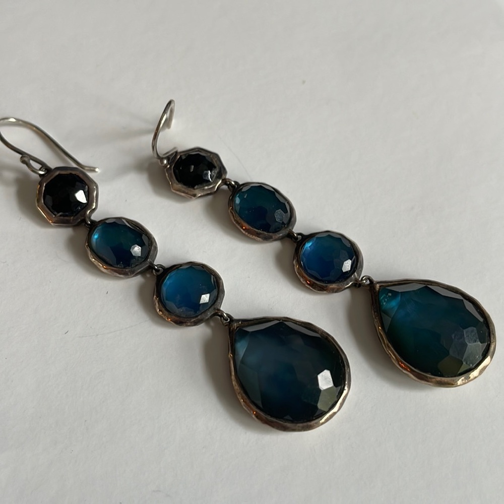 Ippolita 4 stone drop earrings